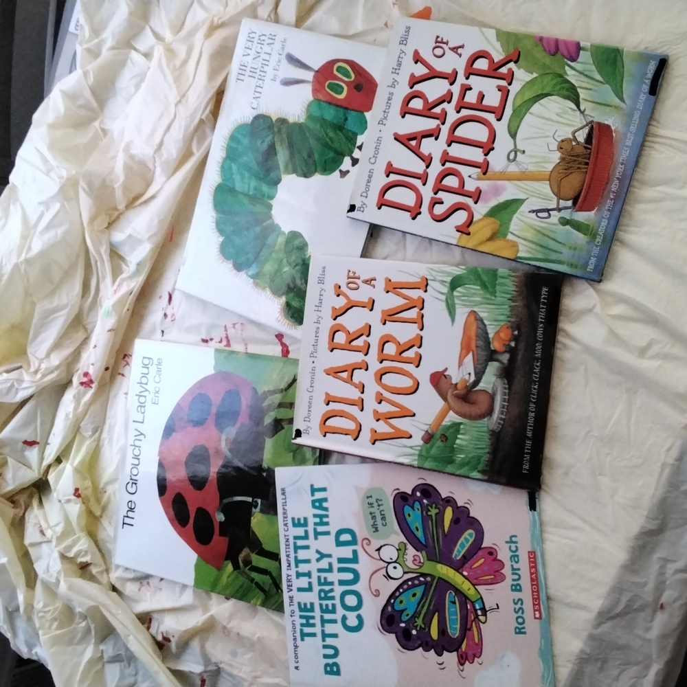 Bugs and Wiggly Creatures books